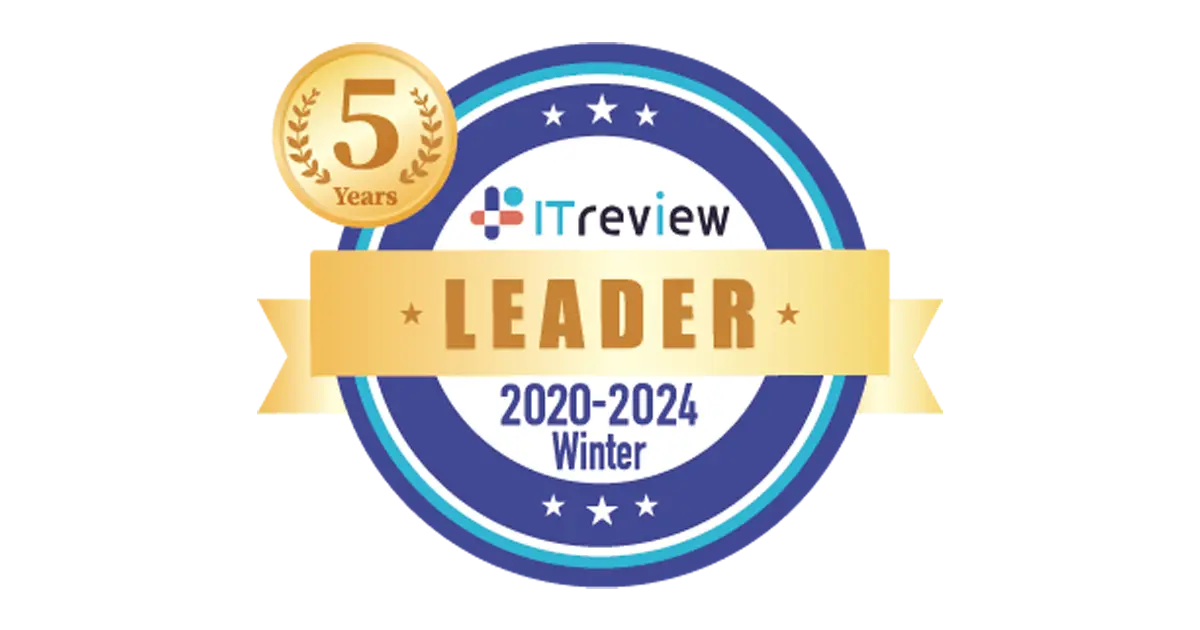 ITreviewでLEADERを受賞